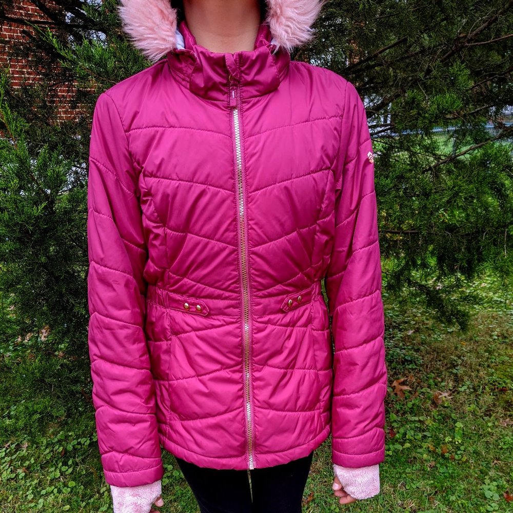 Girl's Dusty Rose Free Country Winter Jacket